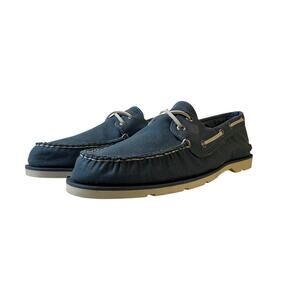 Sperry Top-Sider Canvas Blue Size 9